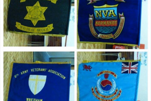 flags-slide.jpg - Wrexham. Honouring our Veterans.