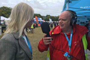 steve-interviewing-3.jpg - Live Broadcasting for Red Kite Radio