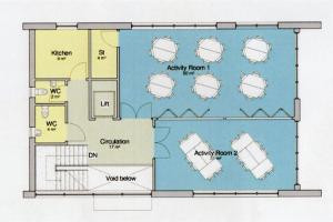 initial-first-floor-plan.jpg - Project Hive - Social Space in Leicester