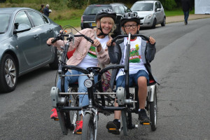 event-helpers-enjoying-the-accessible-bikes.jpg - One Wirral 2018
