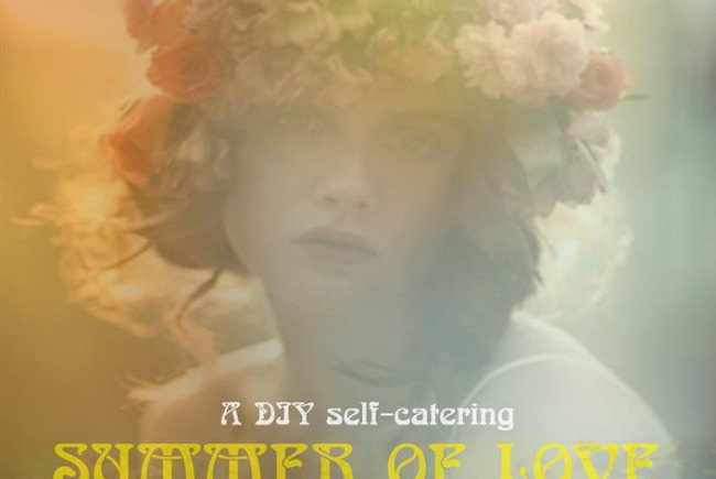 A DIY self-catering SUMMER OF LOVE 50th