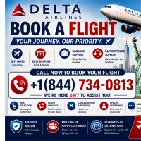 📞 +1(844)734-0813 ) Delta Airlines Book A Flight Phone Number ✈️ avatar image