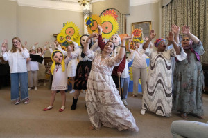 'Dear Sunflowers' - Storytelling performance and parde. at Dewsbury Town Hall