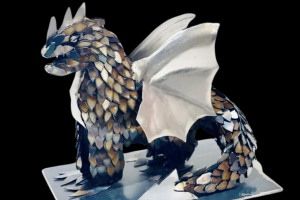 img-8570.jpeg - Dragon Sculpture Trail Towneley Park