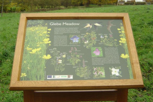 glebe-board.jpg - Glebe Field Biodiversity Improvements