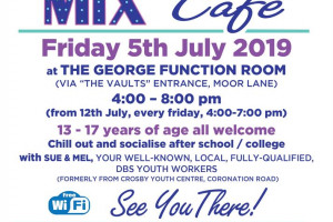 Launch Day of the Youth Cafe at The George Function Room, Crosby