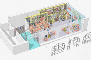 library-plan.jpeg - A library for Thornhill Primary School
