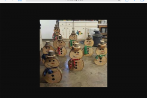 wooden-snowmen.png - Recycled wood workshop for young homeles