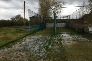 nets-flooding.jpg - Upgrade facilities at Burghill CC