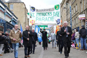 Huddersfield's St Patrick's Day Parade