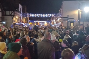 Xmas Lights switch-on at Upton upon Severn