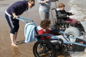 Beach Wheelchair Access For Roker Beach