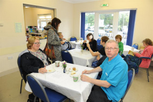 having-tea.jpg - Roundshaw Community Cafe