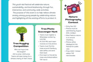Tree Hugging Festival at Charlbury Playing Close