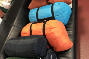 sleeping-bags.jpg - Buy a 'MORE THAN FOOD', Van for FISCUS