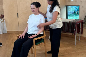 at-chair.jpeg - Wellbeing Workshops for Ukrainian Women