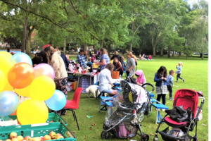 Community Party in The Park
