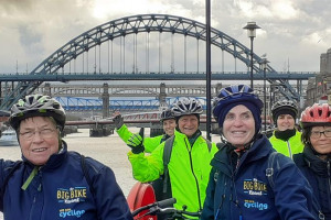 cycling-group-tyne-bridge.jpg - Active Outdoor Well-Being project