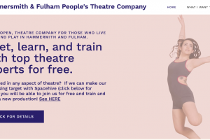 peeps-webpage-screenshot.png - West London People's Theatre Company