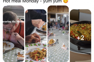 Hot Meal monday at Jacks Place