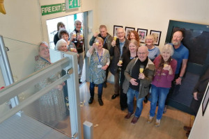 The official opening of the new platform lift at