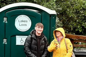 our-allotment-loo.jpg - Disabled Portaloo for allotment project