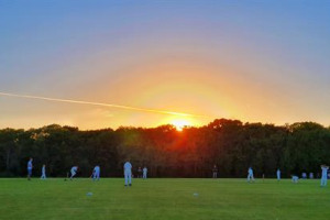 Cricket restart at Caldecote