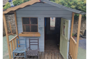 New Sensory Shed at Charlbury Pre-School