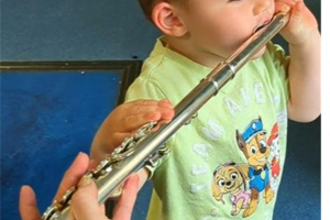 g-plays-flute-kate-mb.jpg - Create music play space North Shields