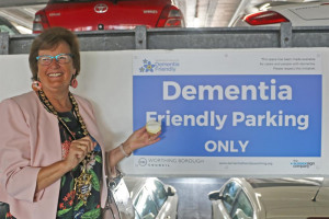 Dementia Friendly Car Parking Spaces at Buckingham Road Car Park