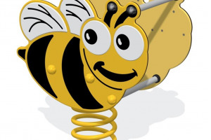 bee-springer.jpg - New Play Equipment for Clover Drive