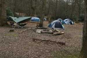 Tables and benches for camping