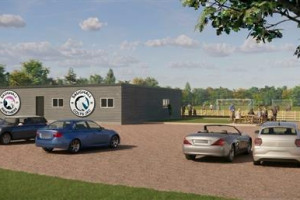 Saughall colts community net zero pavilion 