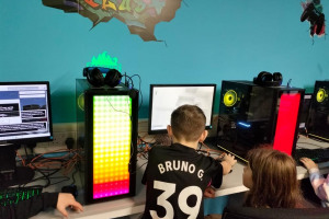 Gaming room opening at the meadows community centre