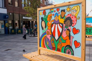 Community Art Benches Sunderland
