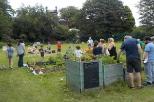 community-event-july-19.jpg - Turning The Old Changing Rooms Green! 