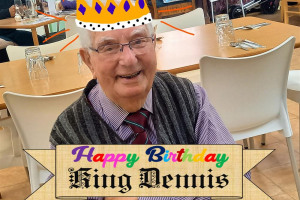 Dennis's 97th Birthday Party at Hopes & Beams