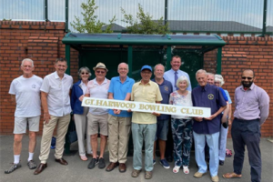 Boost facilities at Gt Harwood Bowls 