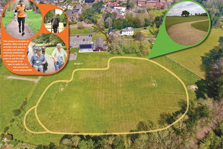 Project Image for Lympne accessible all weather 400m track 