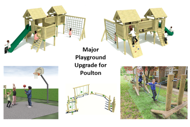 New Play Equipment for Poulton village