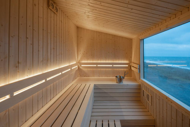 Mobile sauna in Swansea