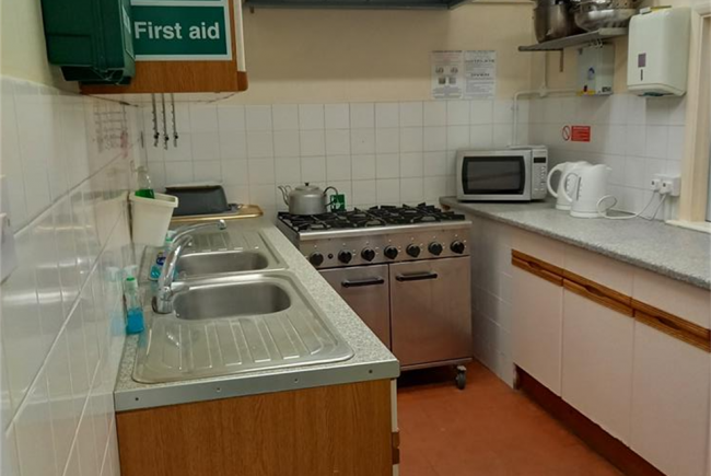 Renovate Scout kitchen facilities