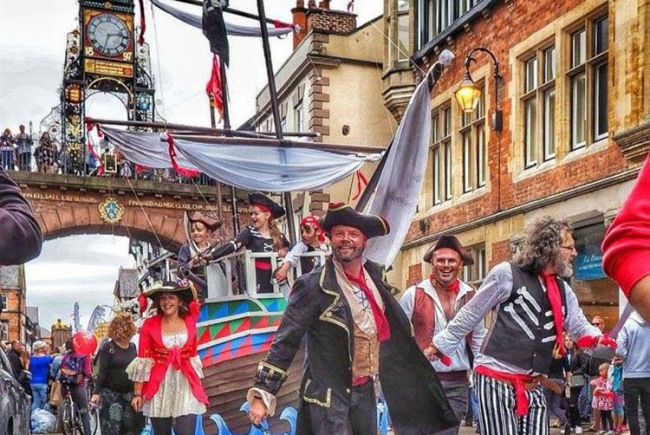 Build a new pirate ship for the parades