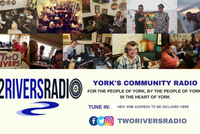 A New Home for Two Rivers Radio (York)