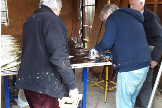 Men in Sheds at Merrist Wood