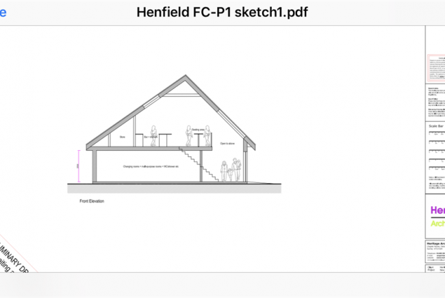 Henfield Community Football Club House