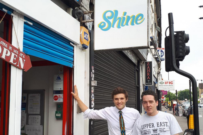 Creating the Shine Cafe, Turnpike Lane
