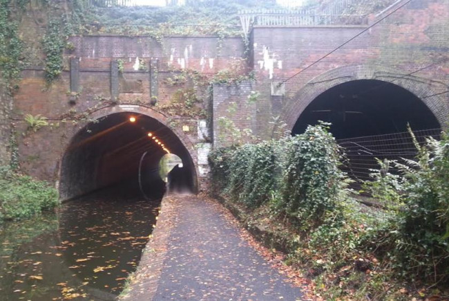 Edgbaston Canal Tunnel, Birmingham