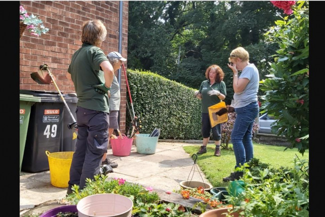 Gardens for the disadvantaged Knutsford