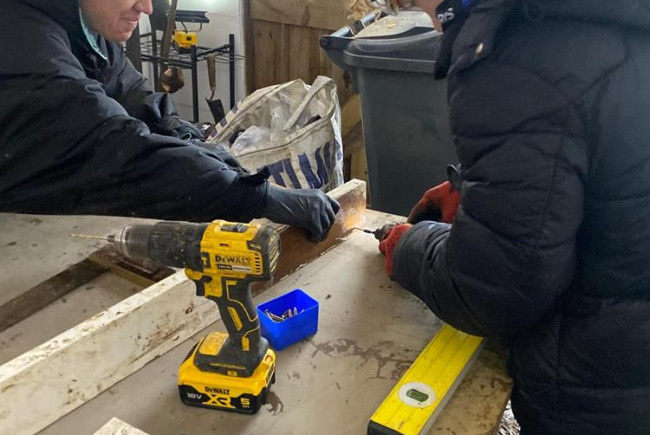 Safe Under One Roof – Completing the Big Fish Work
